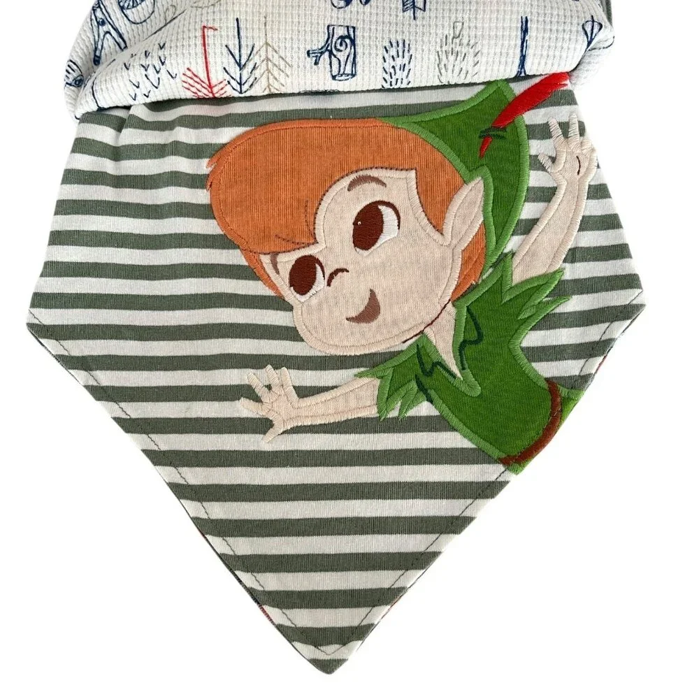 Disney Store Peter Pan Bib Set for Baby
